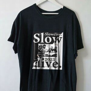 Slowdive T-Shirt Band Music Souvlaki Album Graphic Retro Fan Concert 92